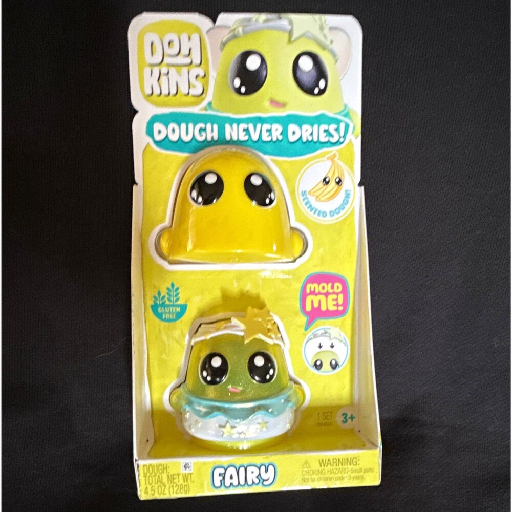 MGA Dohkins Fairy Scented Dough Never Dries Mold Me! Set MPN 595496 3+